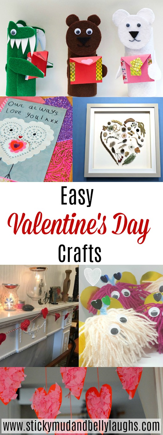 Easy Valentine's Day crafts. We love doing crafts and these Valentine's Day crafts are so easy to make! #valentinesdaycrafts #easyvalentinesdaycrafts #valentinesdaydecor #pbloggers #crafts
