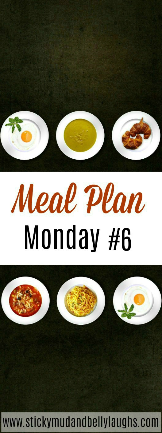 Meal plan Monday week 6