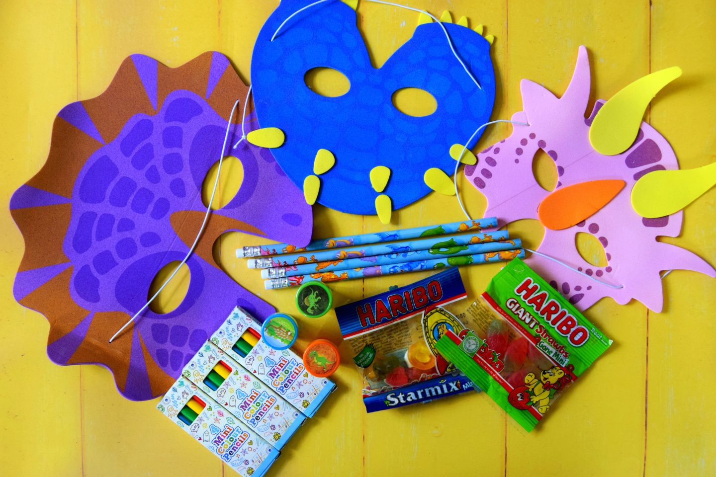 Dinosaur goody bags