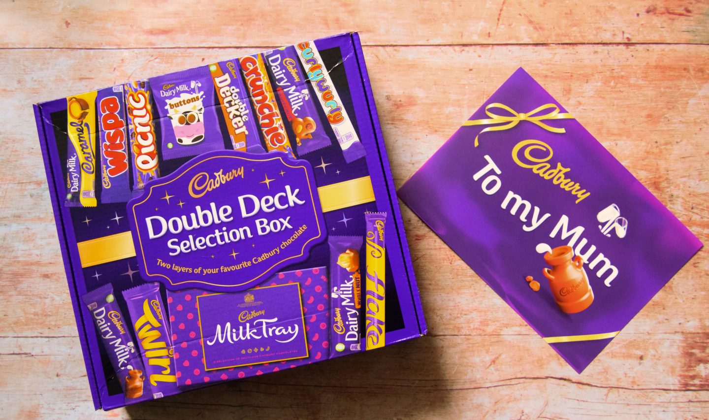 Double Deck chocolate selection box. Mother's day gifts ideas.