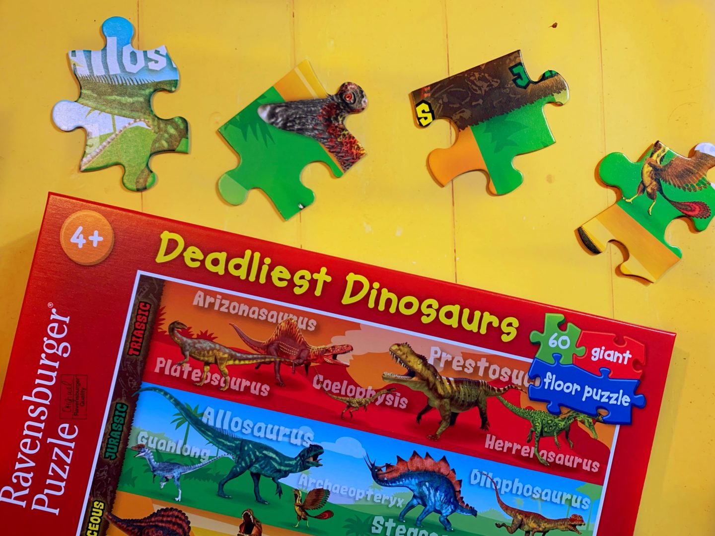 Ravensburger deadliest dinosaurs puzzle