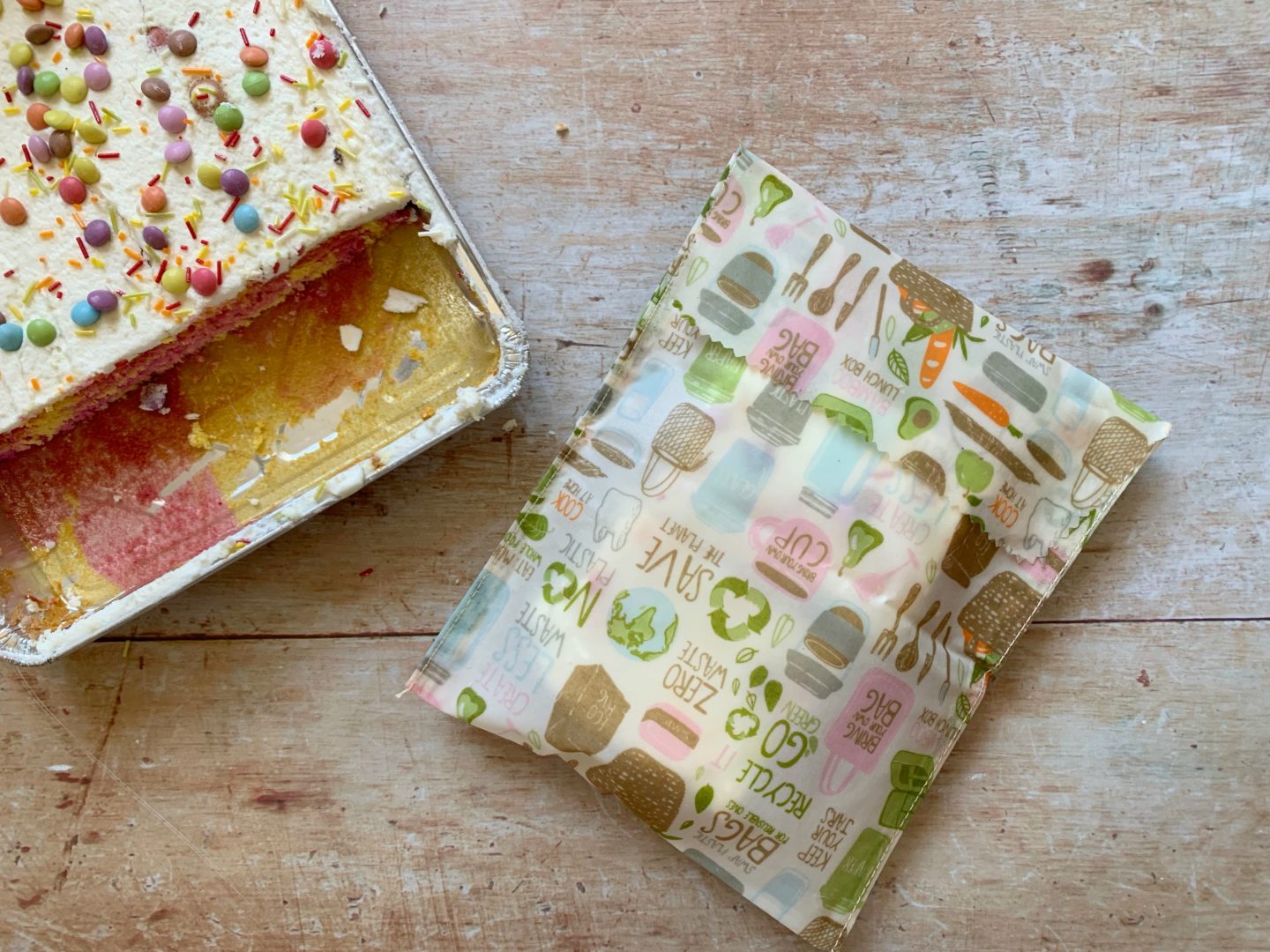 Beeswax sandwich bag