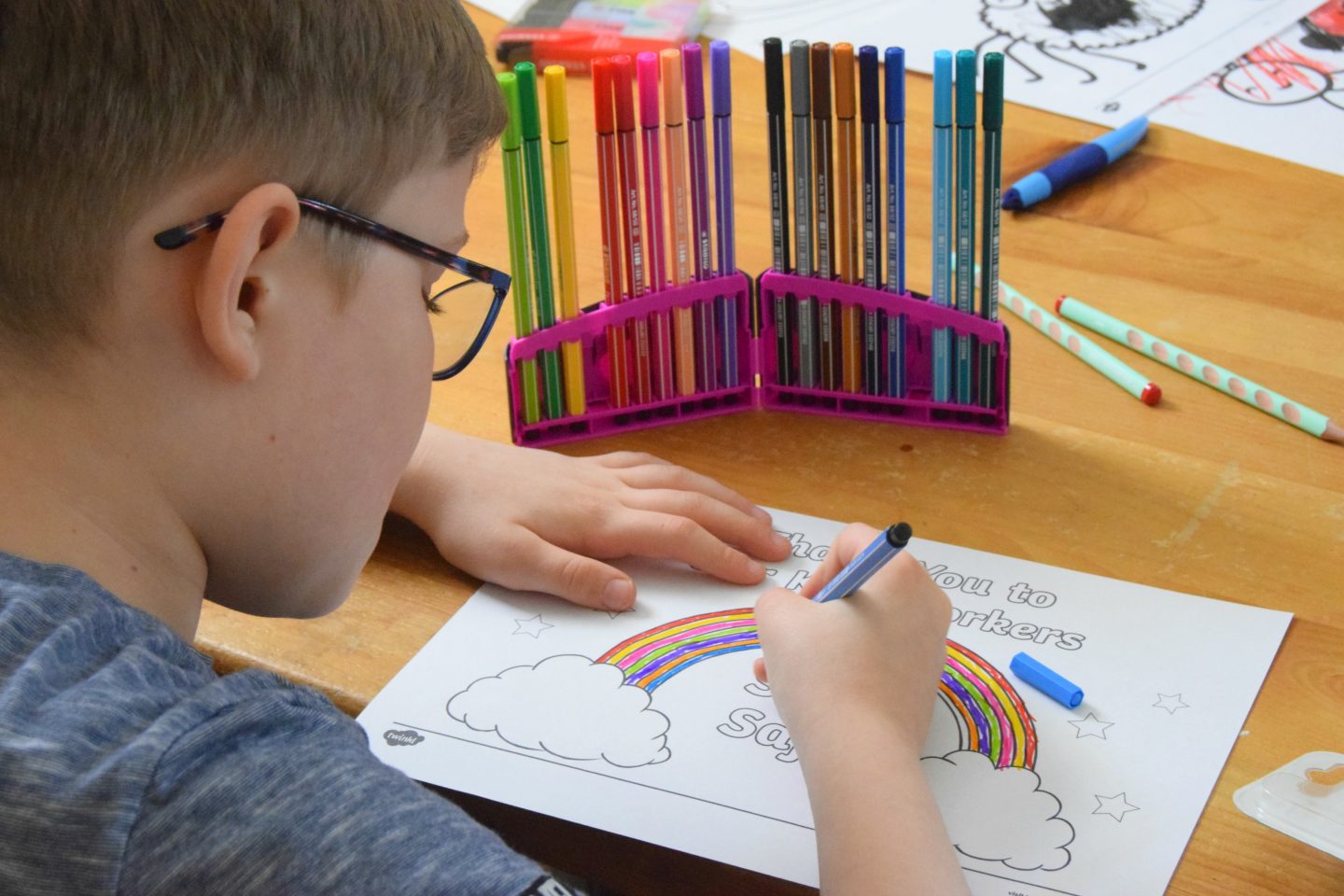 Stabilo colorparade felt tip pens