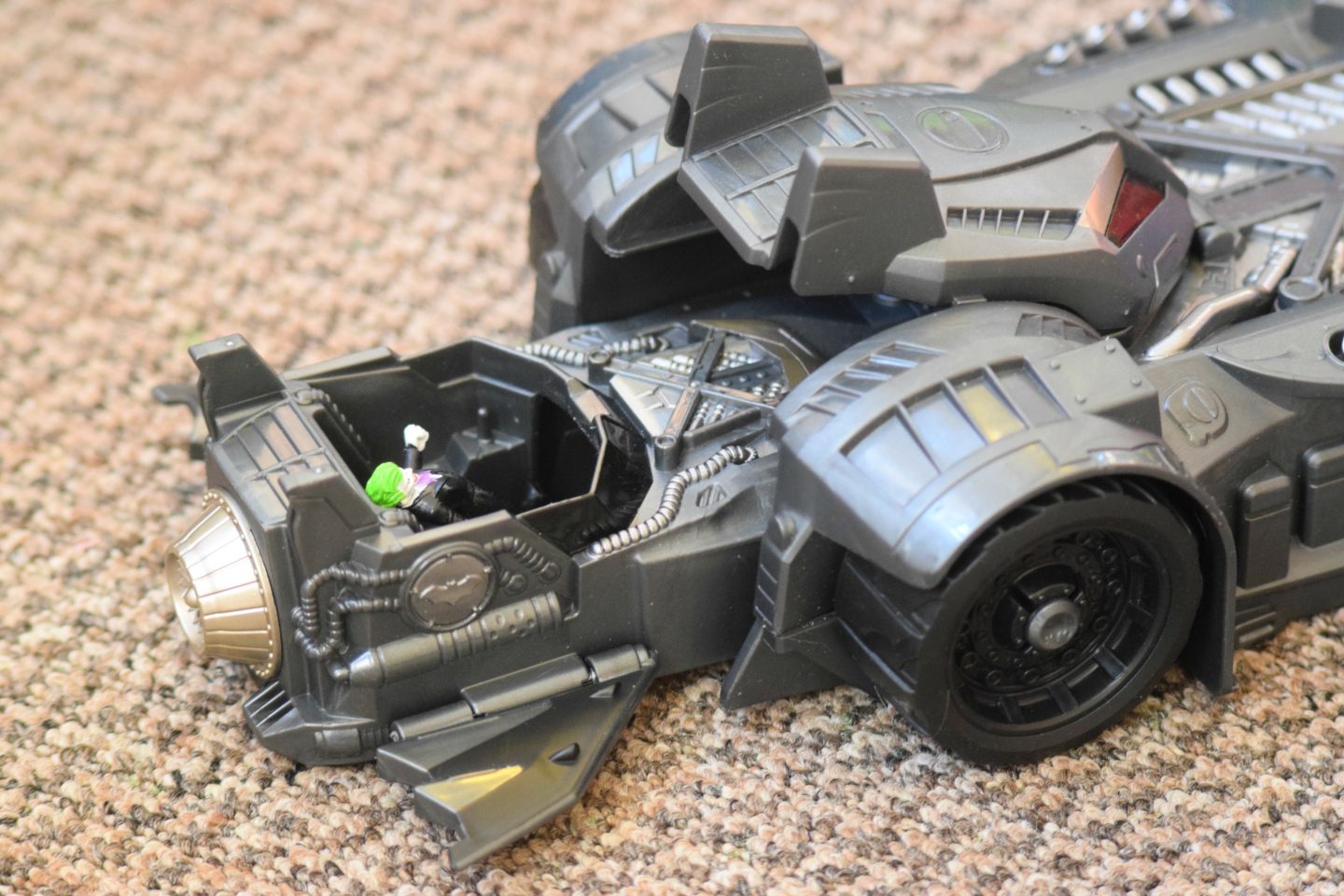 DC Batmobile and Batboat