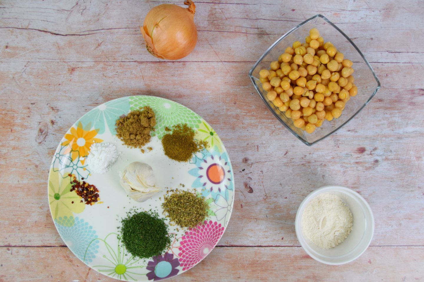 Slimming World Falafel recipe ingredients