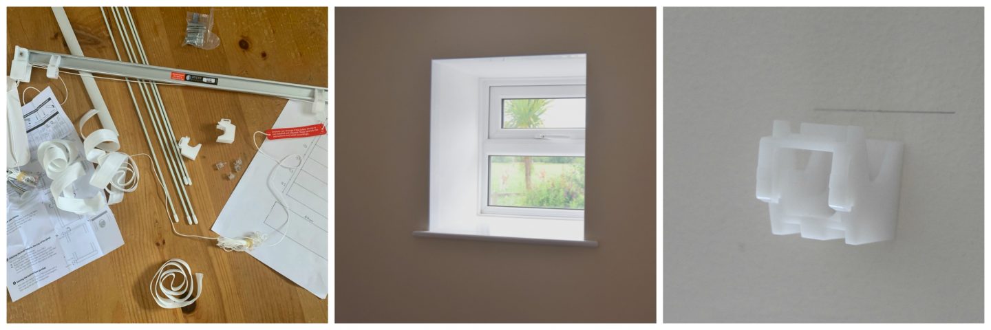 Roman blind kit and preparation