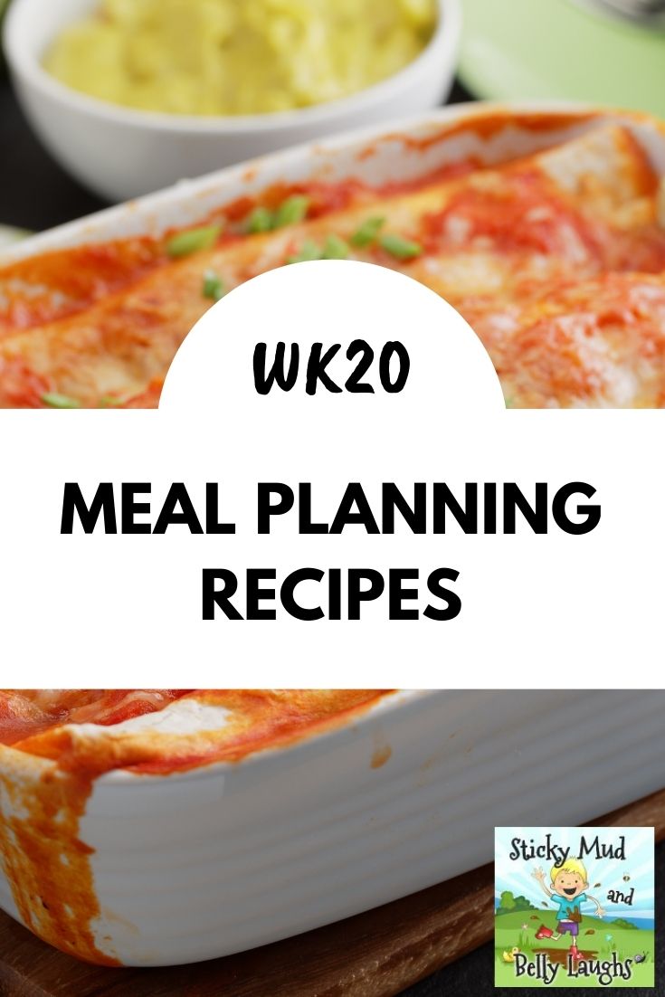 Meal planning ideas week 20.