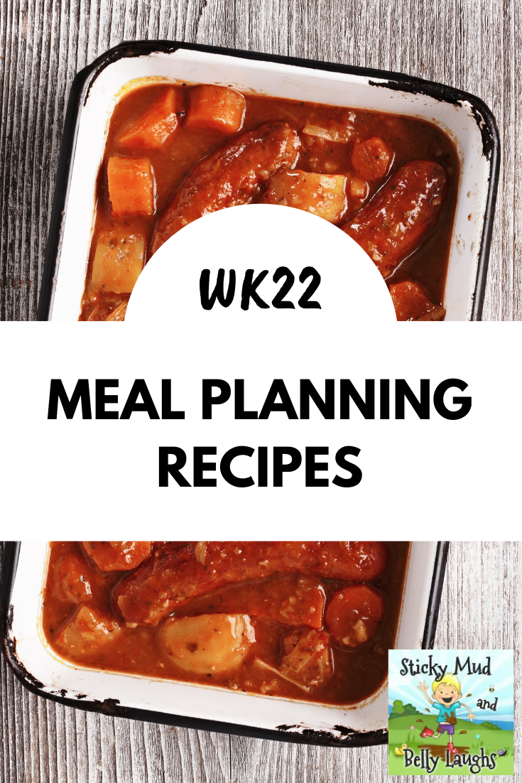 Looking for weekly meal planning recipes that are family-friendly? We have lots of inspiration on our weekly meal planning ideas posts. #mealplanning #mealideas #familyfriendlydinners #slowcooker #stickymudandbellylaughs