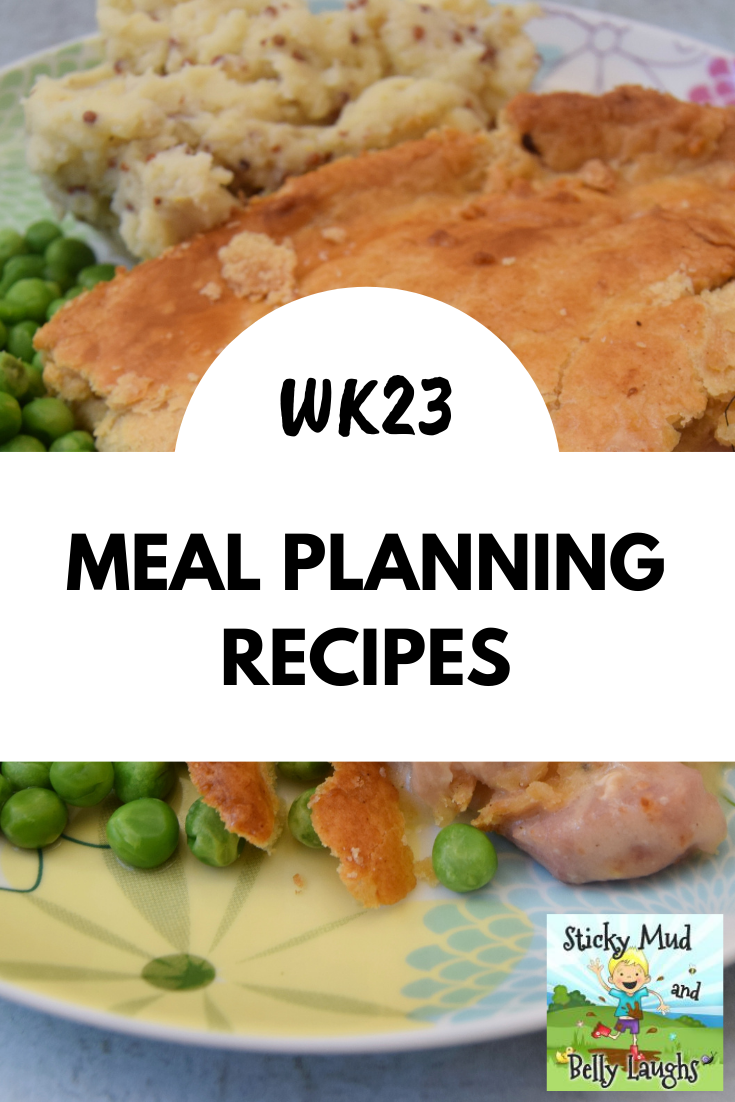 Meal planning recipes week 23