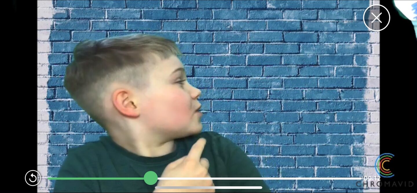 background green screen