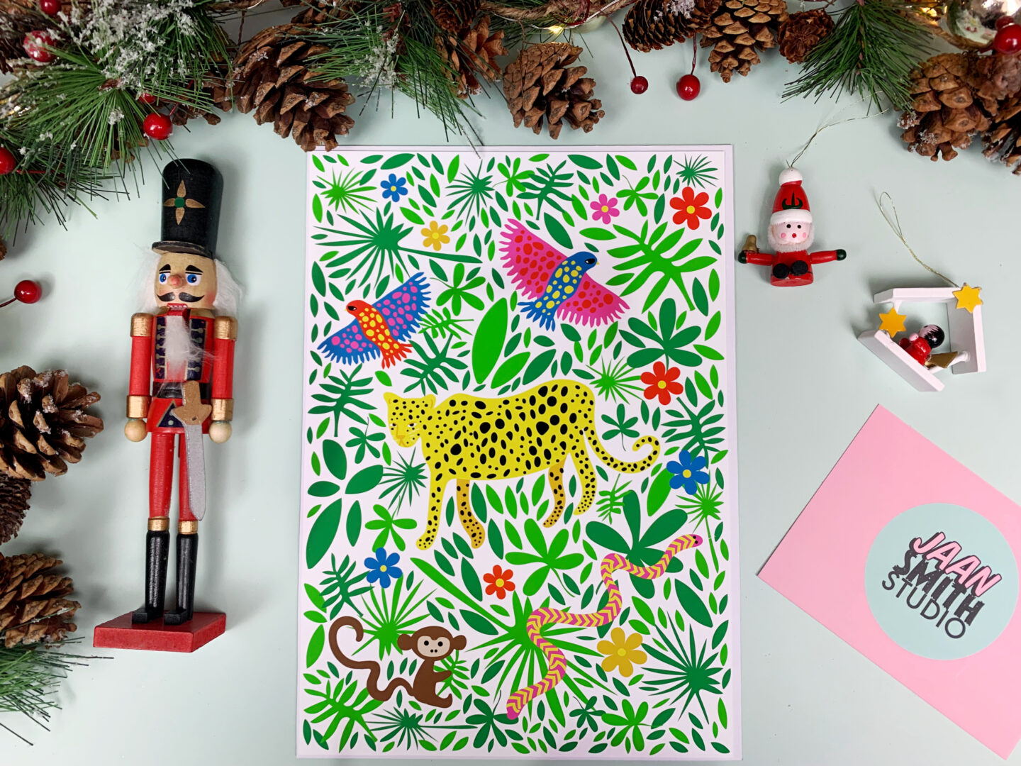 Children's wall art from Jaan Smith Studio.