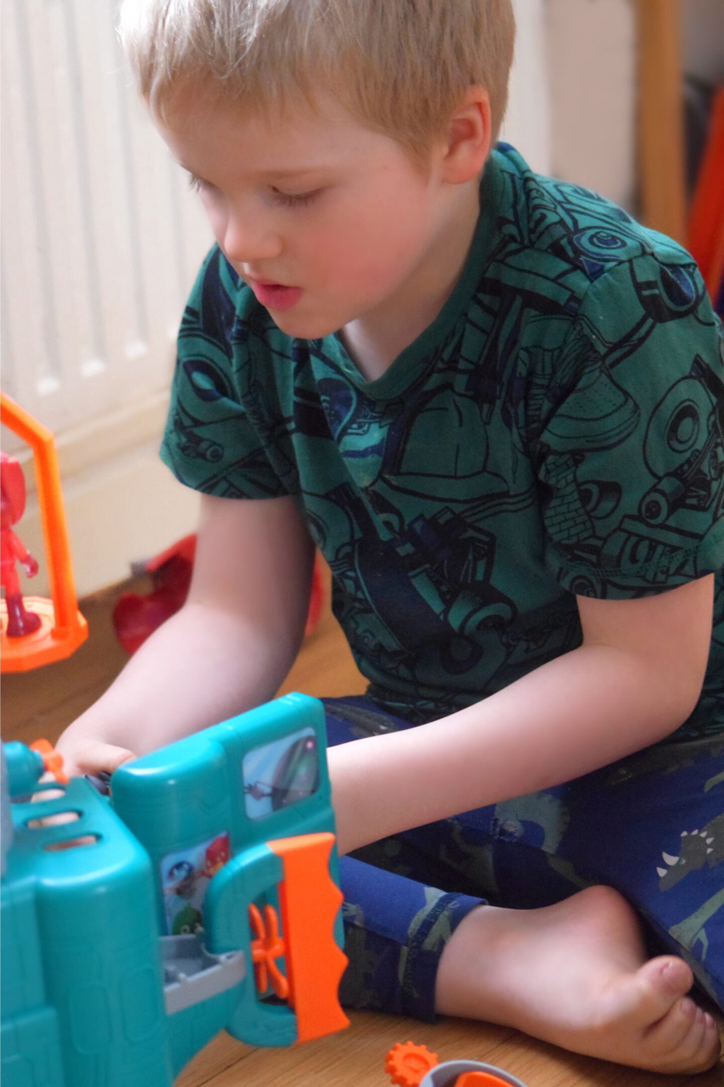 Playing with PJ Masks toys 2