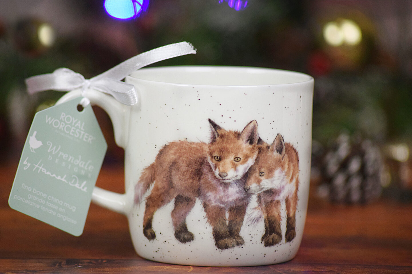 Wrendale fox design mug