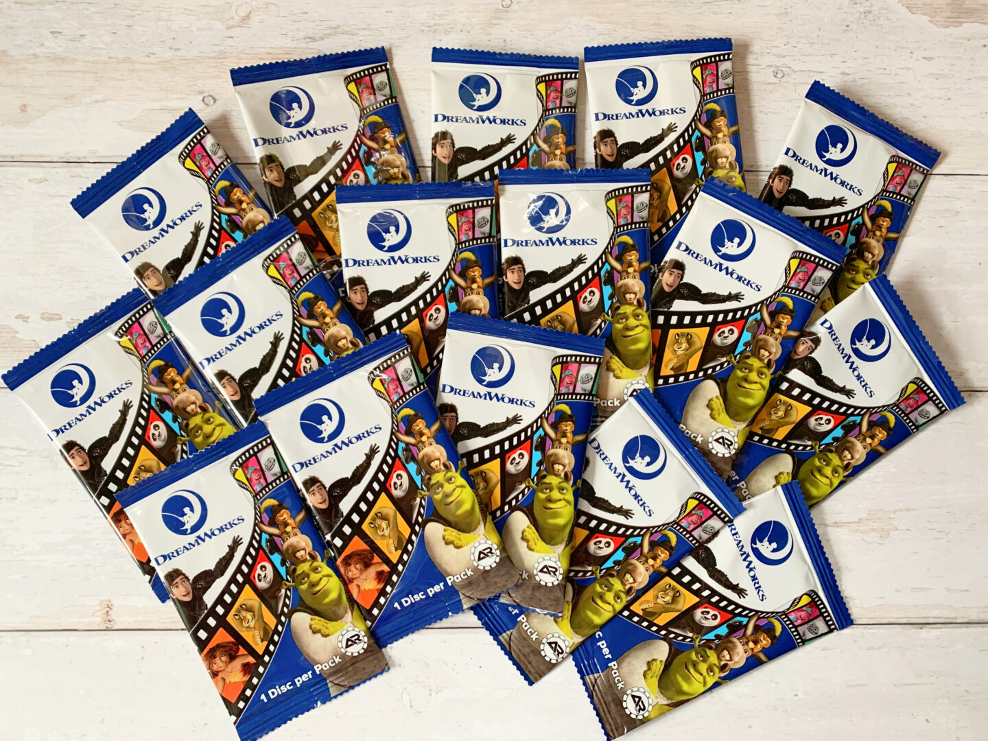 Dreamworks AR Disc blind bags kids collectibles