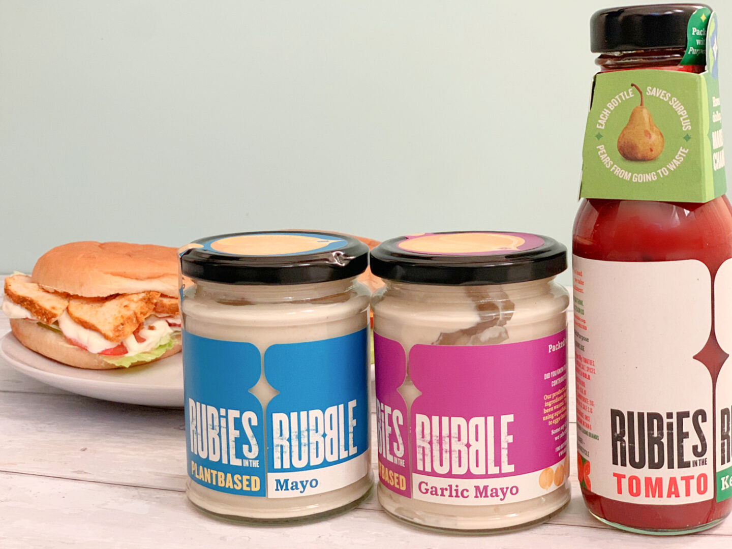 Rubies garlic and ketchup sauce