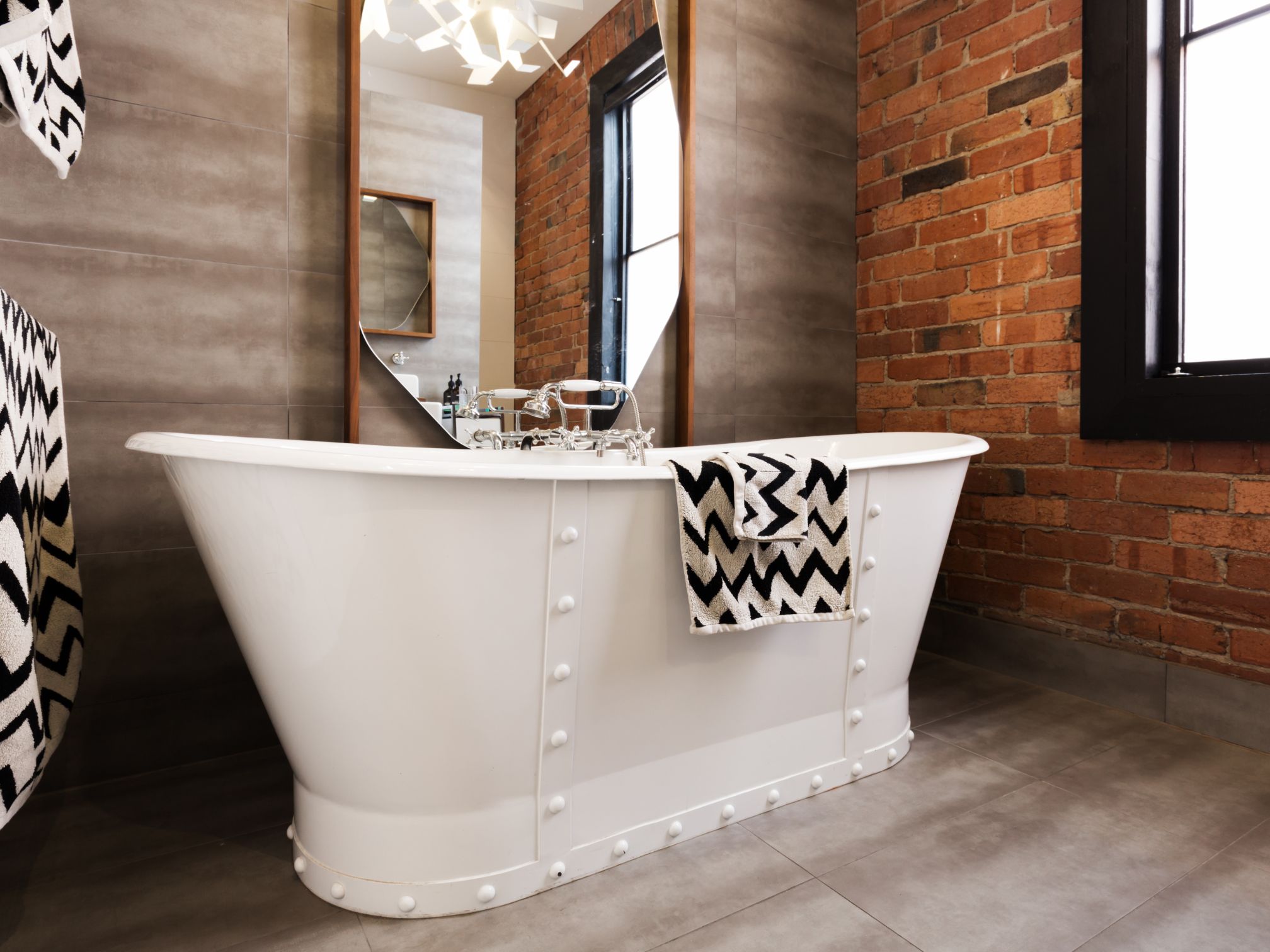 How To Add Some Decor Drama To Your Bathroom