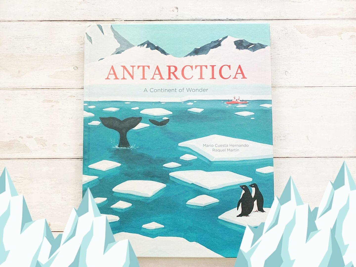 Children's book on the Antarctica