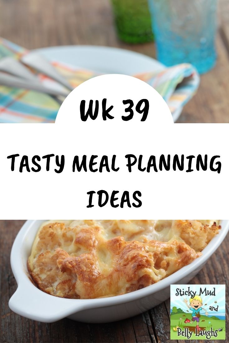 Cauliflower cheese in a grey oval oven dish.