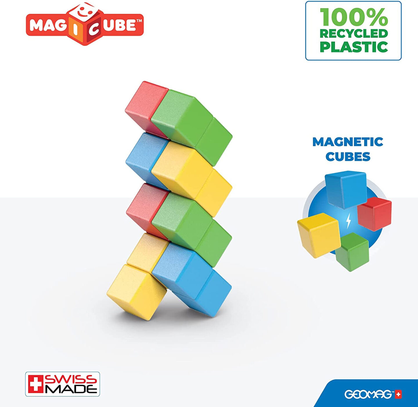 coloured building blocks stacked on top of one another.