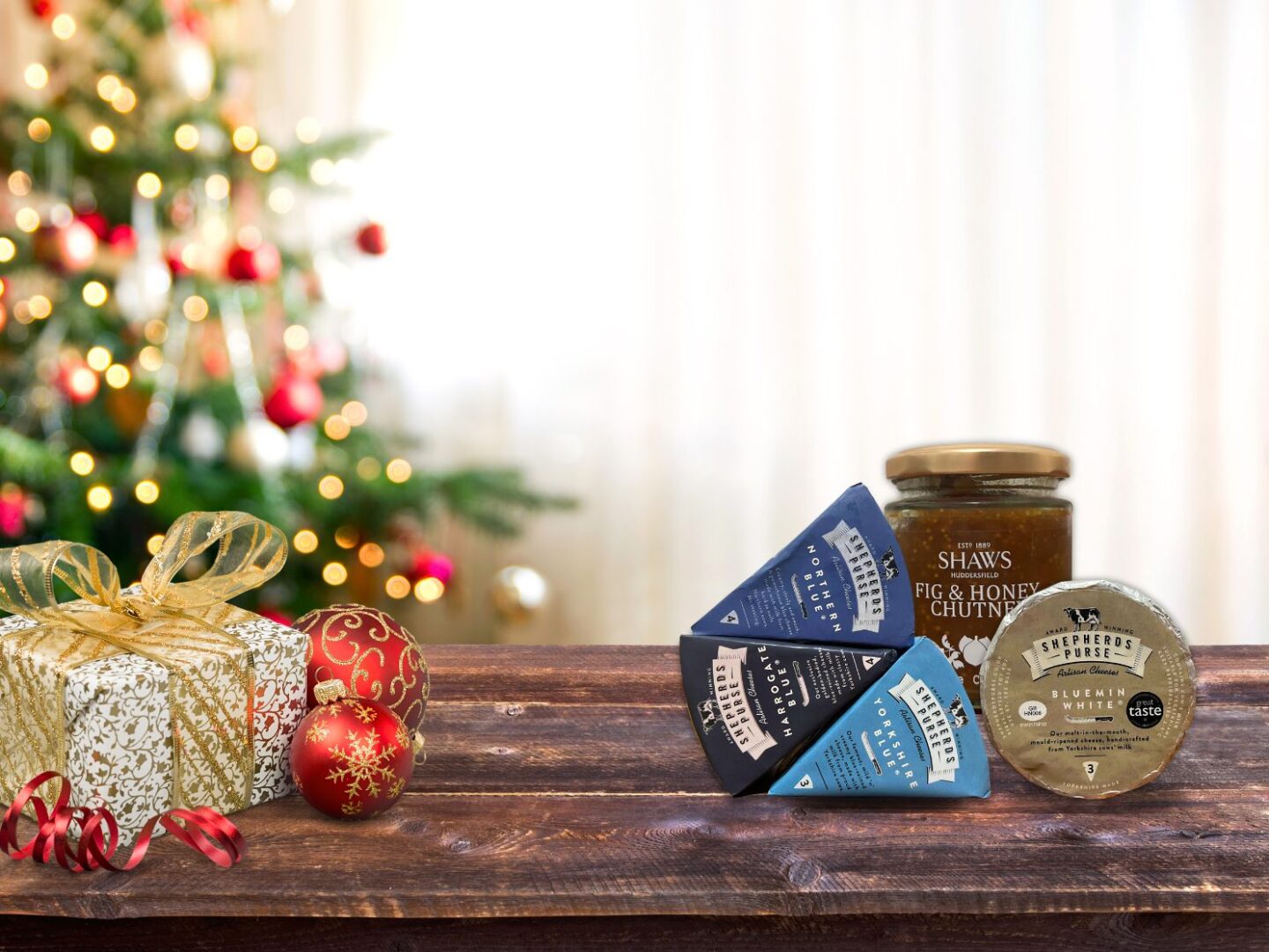 Blue cheese gift set
