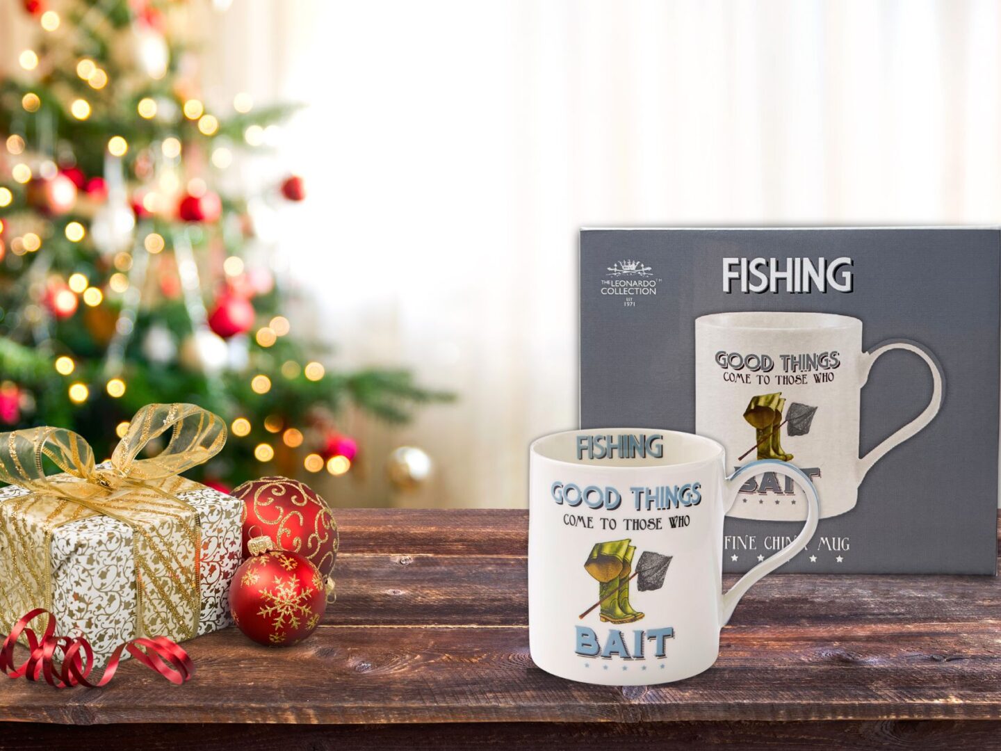 Fishing mug