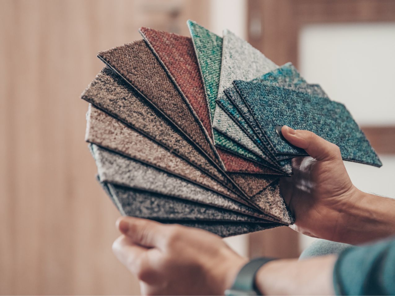 Carpet swatches