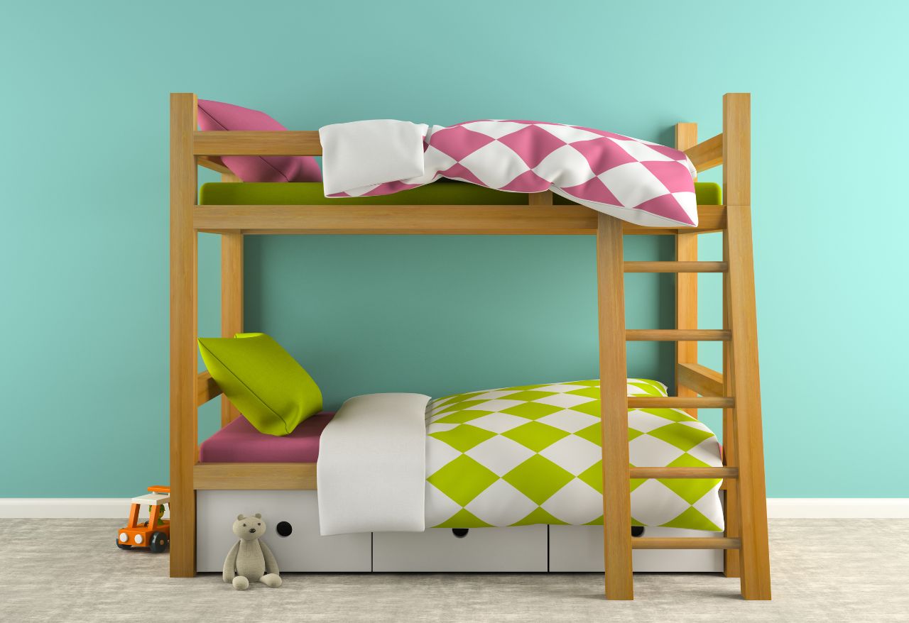 Top bunk space