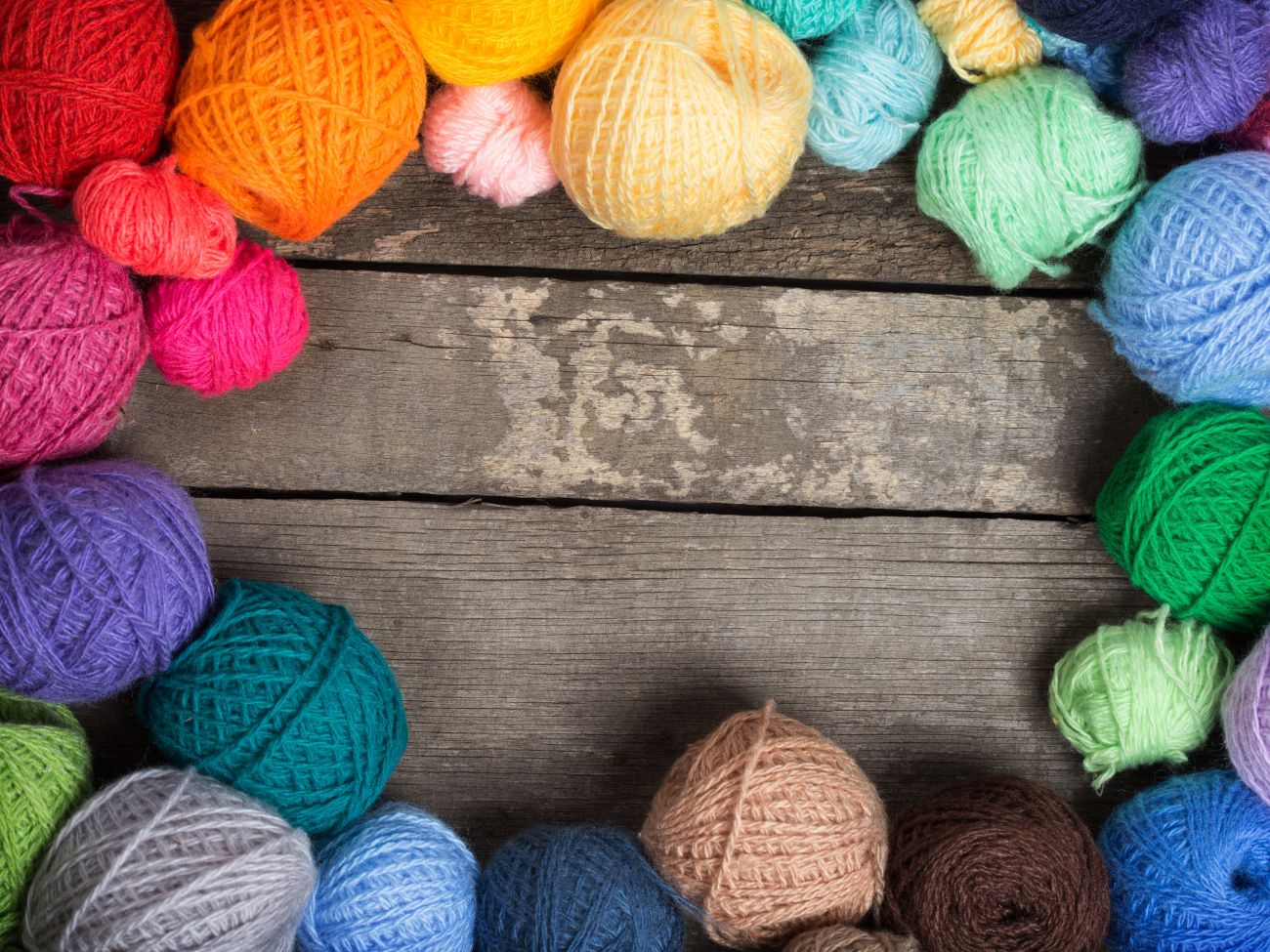 Coloured yarn