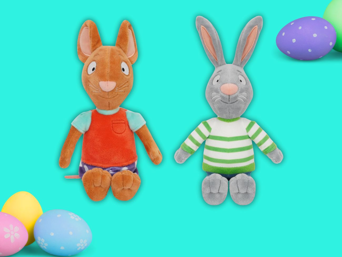 Pip and Posy plushies