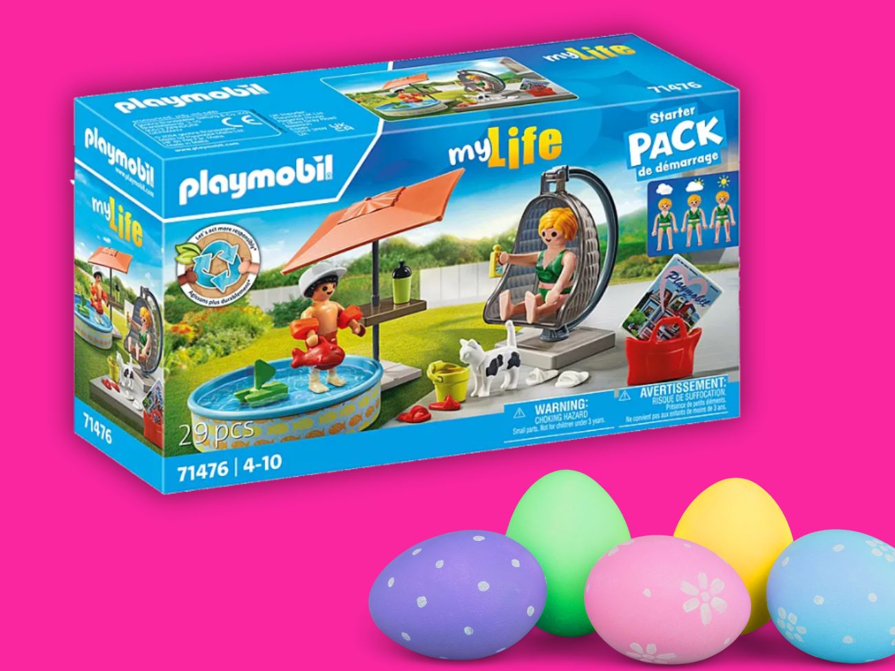 Playmobil paddling pool starter pack