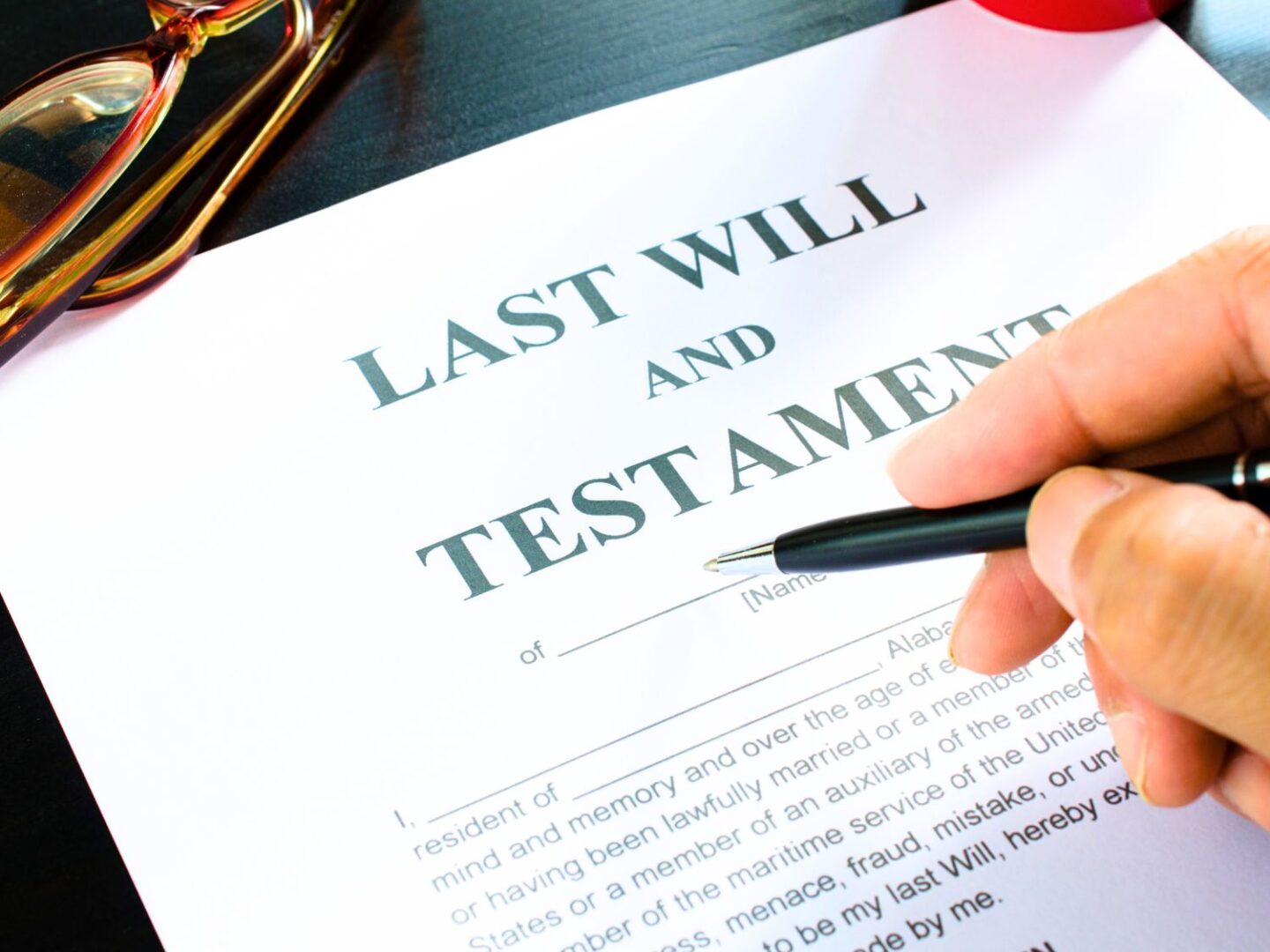 Making a will