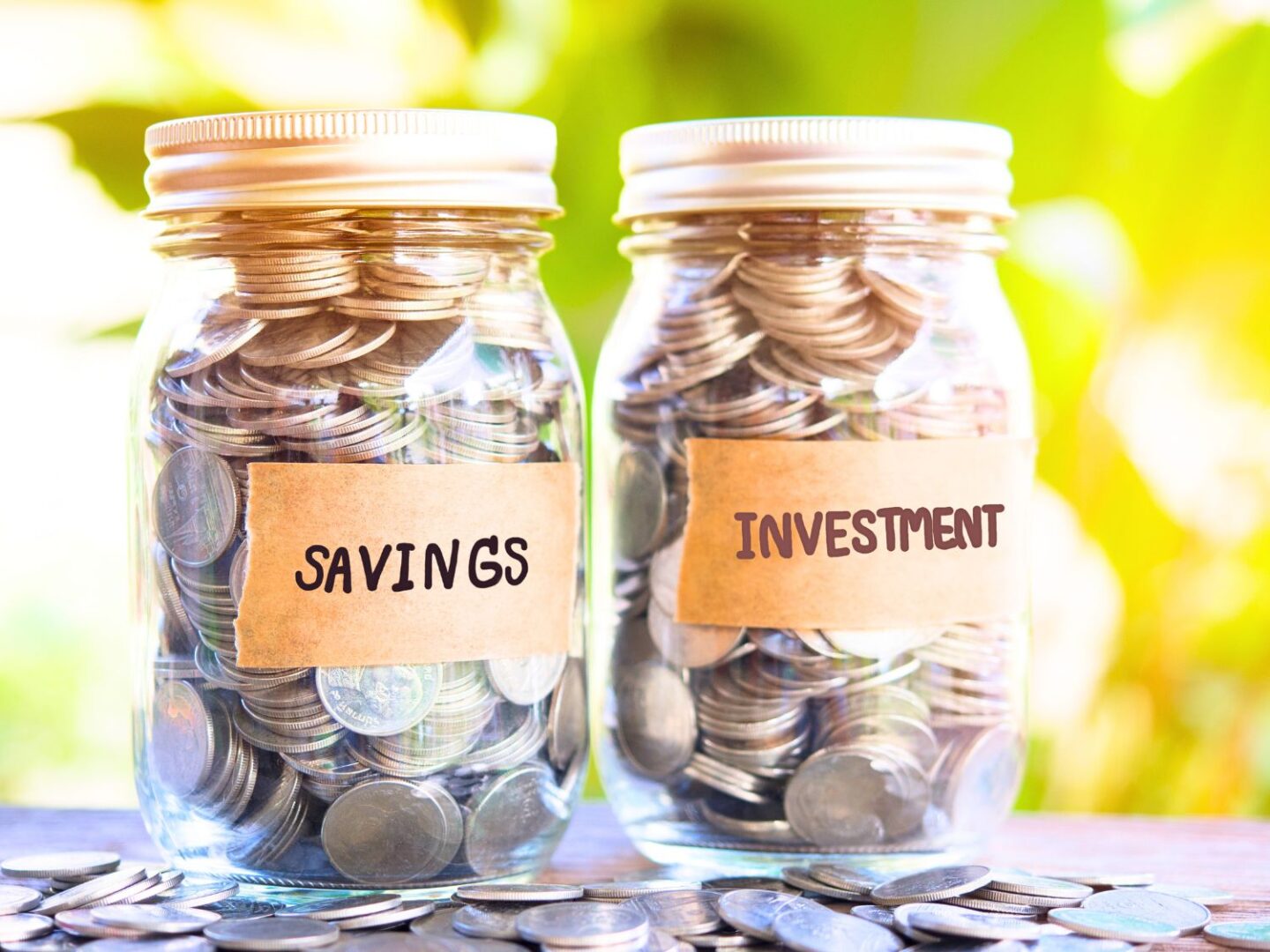 Savings and investments 1