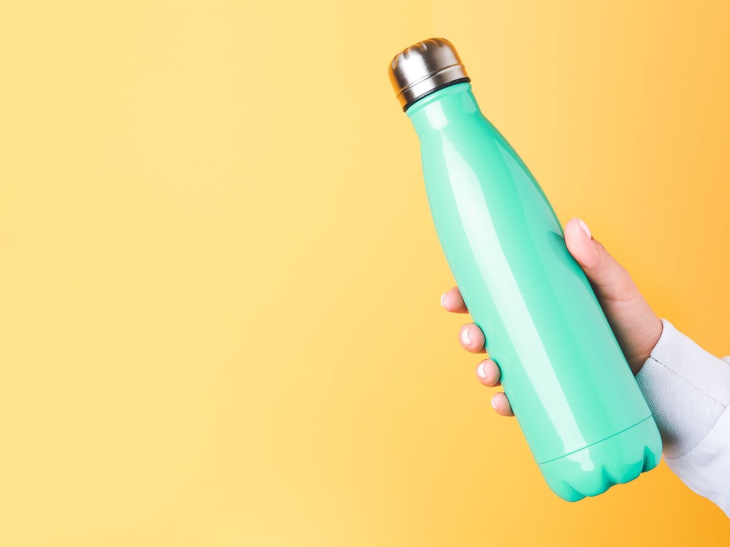 Branded water bottles
