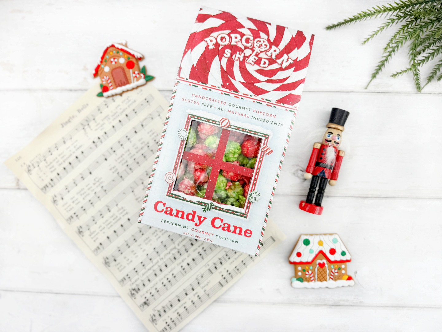 Candy Cane popcorn