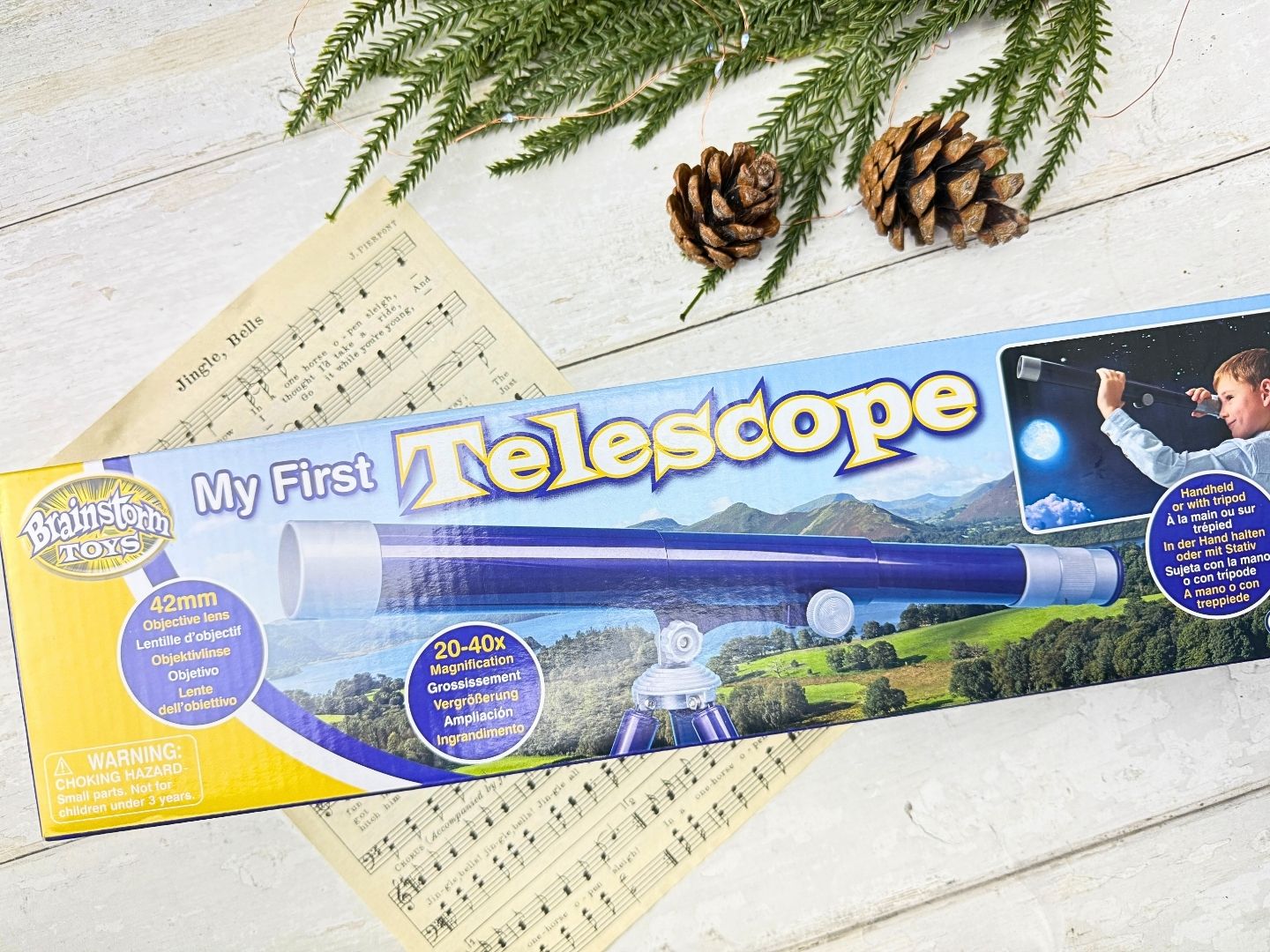 My first telescope
