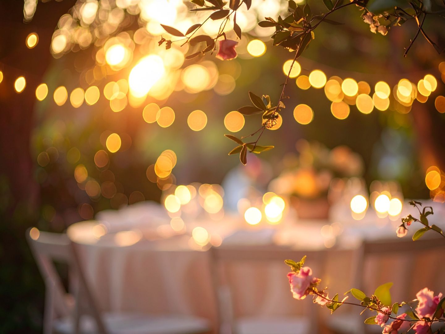 Garden party lights