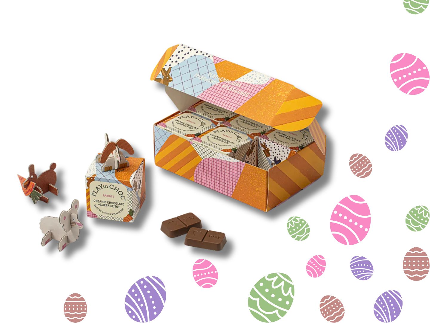 PLAYinCHOC rabbit gift