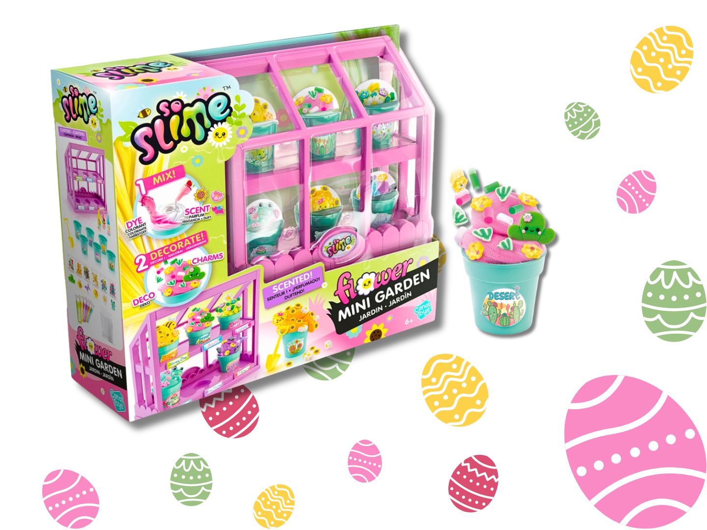 So Slime Mini Flower Garden