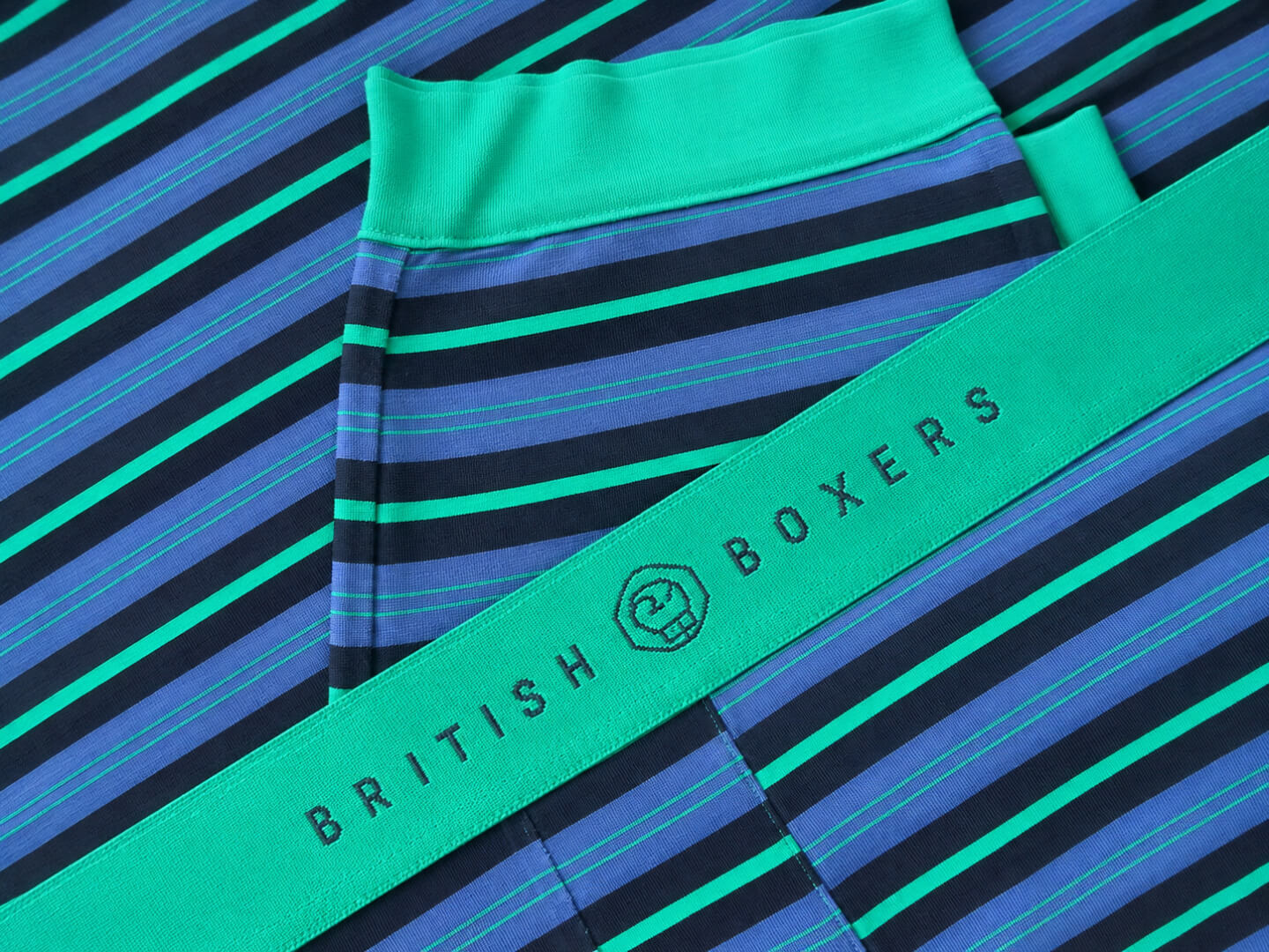 British Boxers striped bamboo mens pyjamas 1
