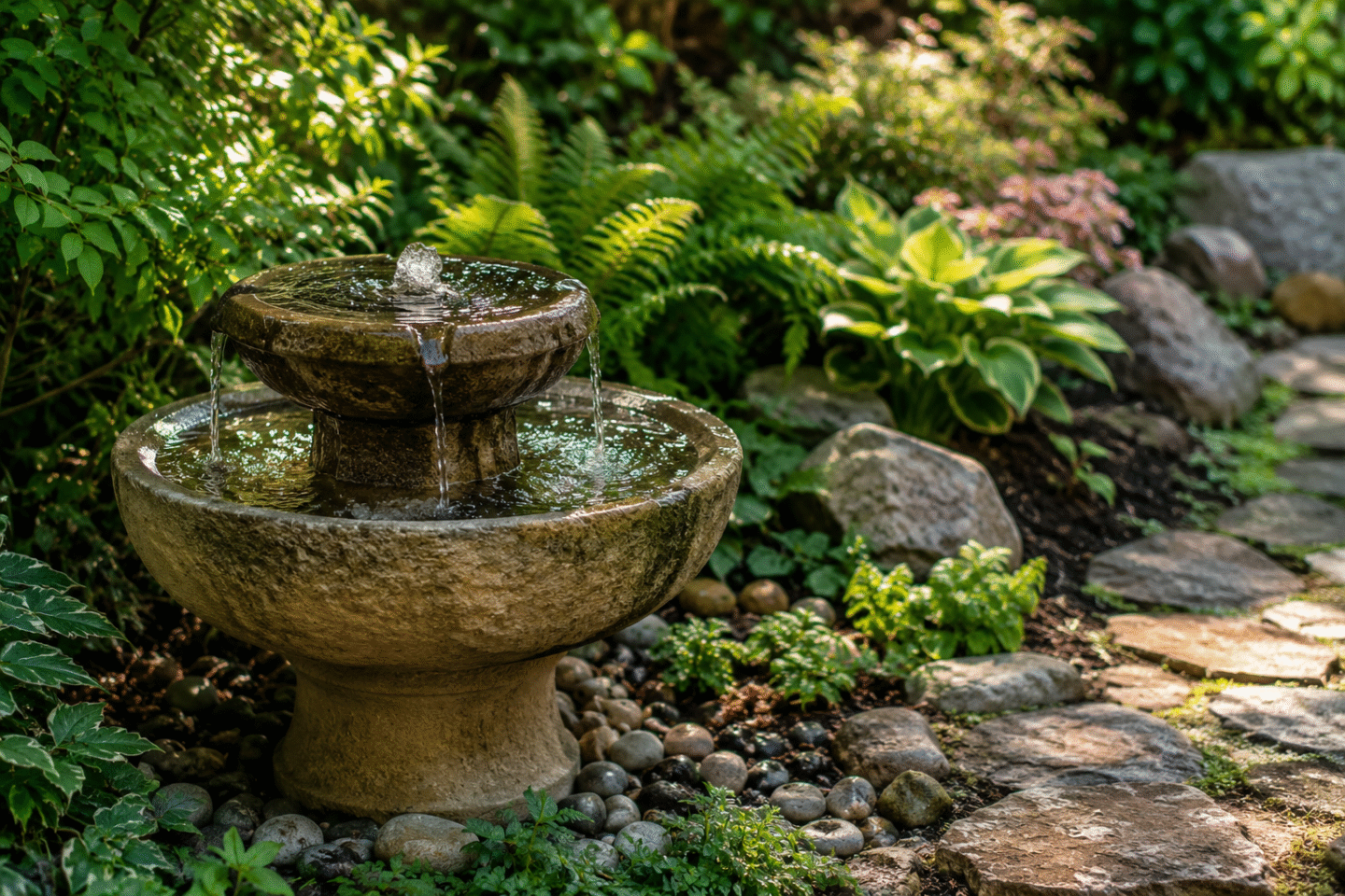 Garden water feature