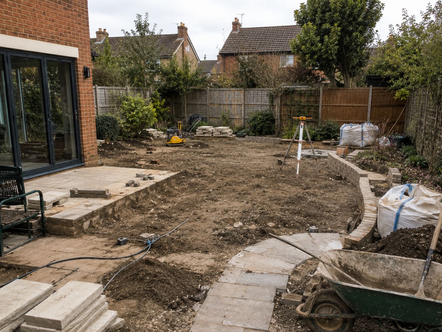 Garden renovation