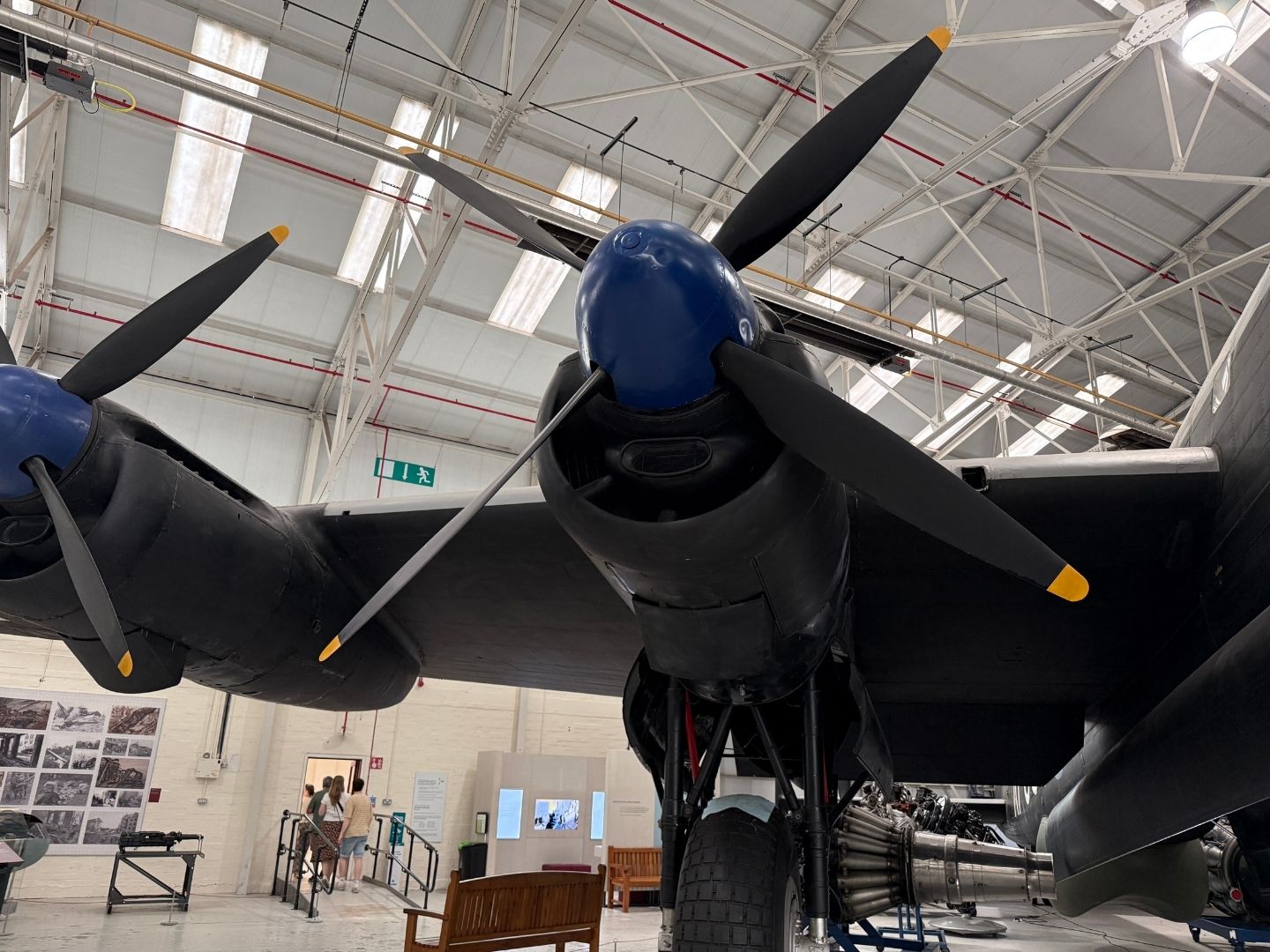RAF black plane